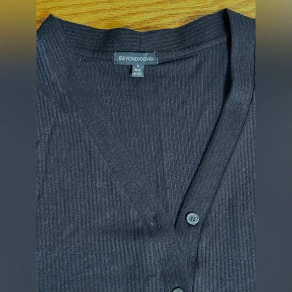 Beyond Yoga Your Line Button Duster Long Sweater size S - Picture 8 of 15